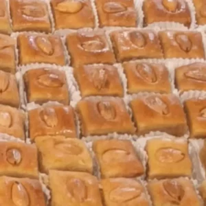 Baklawa aux amandes – Gâteau au miel oriental (Au Kilo)