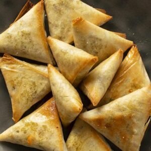 Briouates au poulet en triangles feuilletés Maghreb Délice